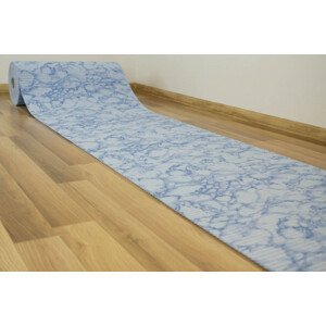 Koupelnová pěnová rohož Comfortex 311 Marmur modrá