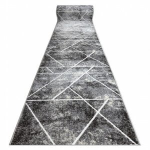 Běhoun MATEO 8031/644 geometrický, trojúhelníky - strukturální šedý