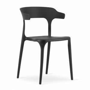 Set jídelních židlí ULME černé (4ks)