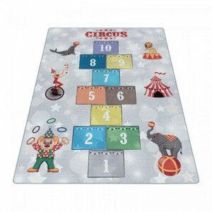 Dětský protiskluzový koberec Play cirkusové třídy