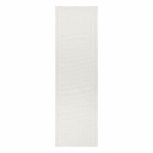 Šňůrkový koberec / běhoun SIZAL TIMO 5979 bílý
