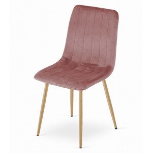 Jídelní židle LAVA růžová