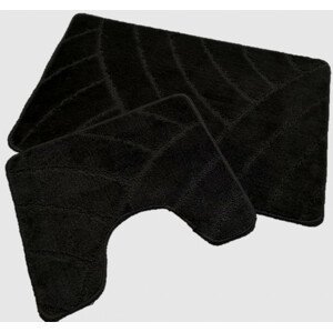 Sada koupelnových koberečků Brize classic černá