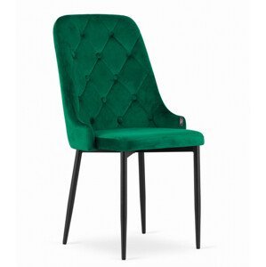 Set dvou jídelních židlí CAPRI zelené (2ks)