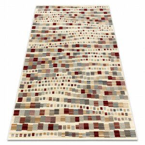 Koberec KILIM 7950/52933 geometrický šedý / béžový