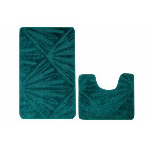 Sada koupelnových koberečků Classic 1 smaragdová