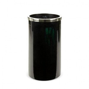 Váza CAPRI 03 černá / zelená