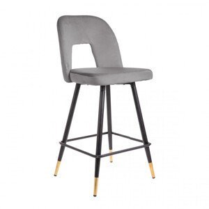 Barová židle NELLY šedá ALL 855431