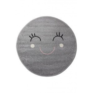 Dětský koberec Kiddy ÚSMĚV šedý