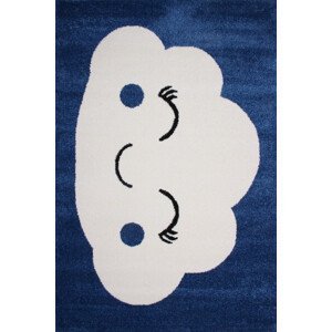 Dětský koberec Kiddy OBLAK modrý
