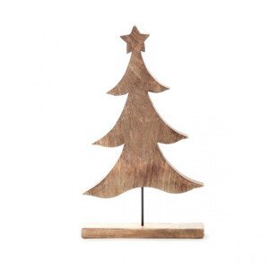 Vánoční stromek PINETO dřevěný s hvězdou 866635