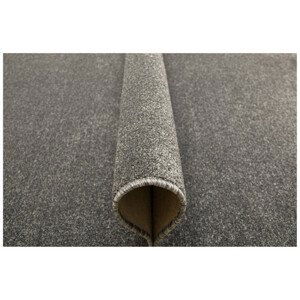 Metrážový koberec Lazio-Heather 76 šedý/grafitový