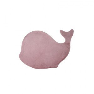 Dětský koberec Caty velryba, růžový