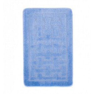 Koupelnový kobereček MONO 1039 modrý 5004 1PC KRATKA