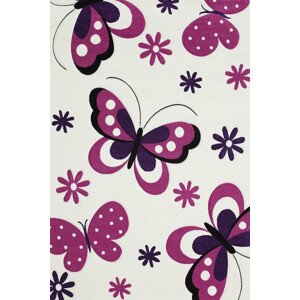 Koberec DIAMOND KIDS CRYSTAL BUTTERFLY