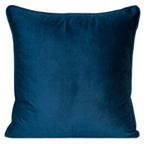 Sametový povlak na polštář PIERRE CARDIN SIBEL - modrý
