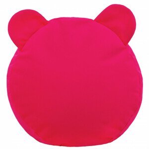 Podnožka TEDDY - růžový plyš