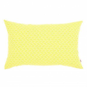Obdélníkový polštář - žlutý UV
