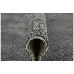 Metrážny koberec Hanoi 177 šedý / černý