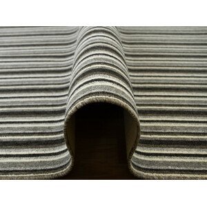Metrážový koberec New York 2428 šedý / krémový
