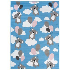 Dětský koberec PINKY DE79B Koala modrý