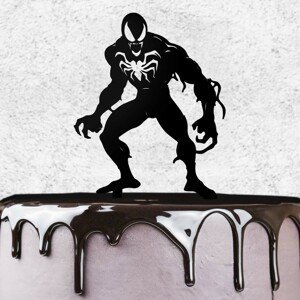 DUBLEZ | Dřevěná postavička do dortu - Venom