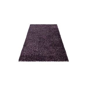 Lila-šedý koberec, 200 x 290 cm