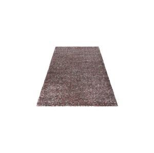 Zemitě-béžový shaggy koberec, 200X290