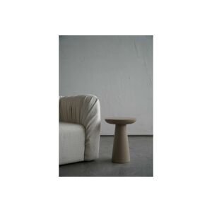 Šedohnědý odkládací stolek Tuca's Mushroom Home, 40 cm