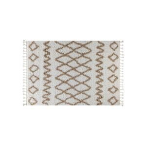 Bílo-béžový koberec Marakesh 0419A, 160x230