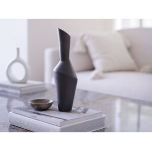 Skandinávská dekorativní antracitová váza Beige & Stone Liena