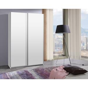 Šatní skříň Fifi Barva korpusu: Bílá, Rozměry: 135 cm, Dveře: Bez zrcadla