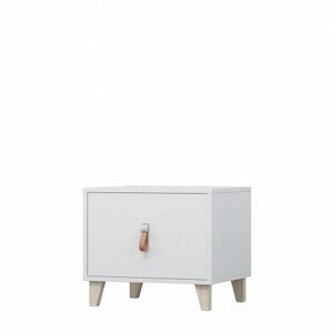 Noční stolek Figo 22 Barva korpusu: Bílá
