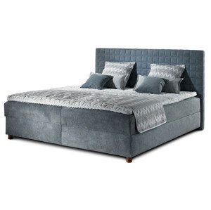 Boxspring Belo Barva korpusu: B - moření třešeň, Rozměry: 160 x 200 cm, varianta nožiček: noha 6