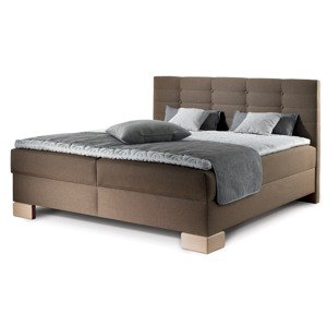 Boxspring Viana Barva korpusu: E - moření černé, Rozměry: 180 x 200 cm, varianta nožiček: noha 5