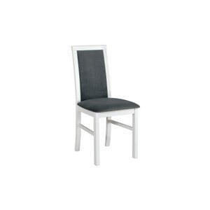 Židle Nilo 6 Potahová látka - židle: Tkanina 35B, Barva podstavy: Bílá