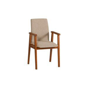 Židle Fotel 1 Potahová látka - židle: Tkanina 27B, Barva podstavy: Ořech