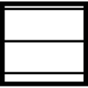 Ložnice Dubaj Barva korpusu: Bílá + černé sklo, Varianty: 2x Noční stolek