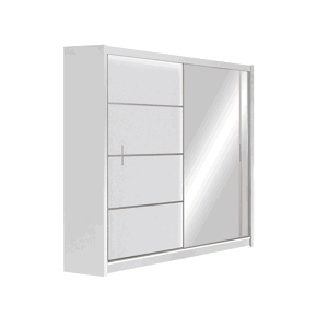 Šatní skříň Vista Barva korpusu: Bílá, Rozměry: 180 cm