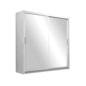 Šatní skříň Paris Barva korpusu: Bílá, Rozměry: 120 cm