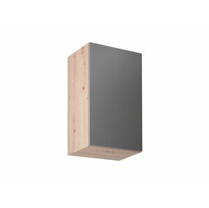 Horní skříňka Langen G45 (P/L) Možnosti: Levá varianta, Barva dvířek: Tmavě šedá