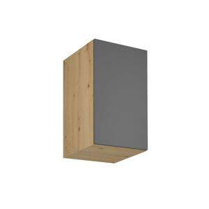 Horní skříňka Langen G45G (P/L) Možnosti: Levá varianta, Barva dveří: Tmavě šedá