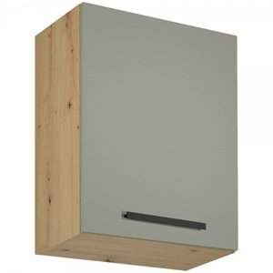 Horní skříňka Langen G60 (P/L) Možnosti: Levá varianta, Barva dveří: Šedo béžová