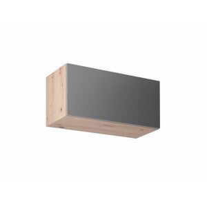 Horní skříňka Langen G80K Barva dveří: Tmavě šedá