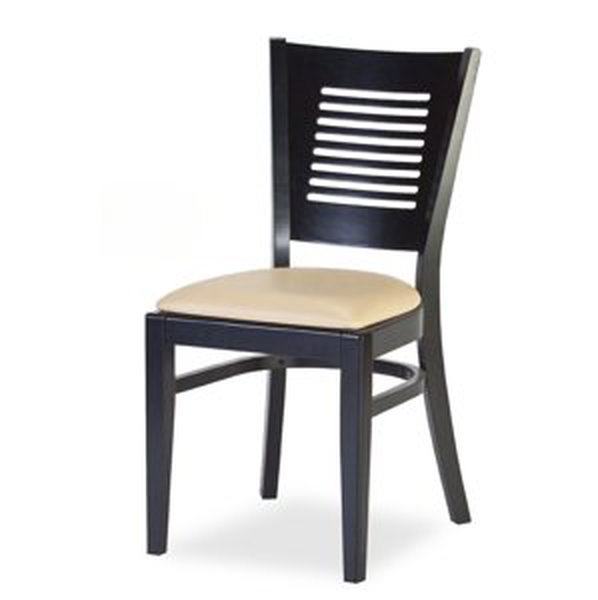 Židle CZH016 - čalouněný sedák Barva korpusu: Buk, látka: Friga 71