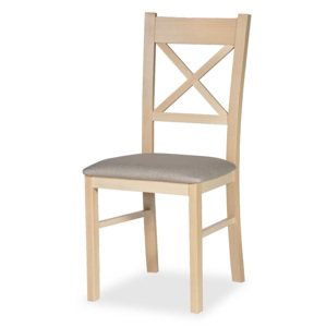 Židle KT22 - čalouněný sedák Barva korpusu: Buk, látka: Friga 99