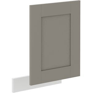 Dvířka na vestavnou myčku nádobí Luna ZM 570x446 Barva korpusu: Bílá, Barva dvířek: Clay Grey