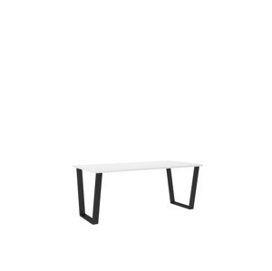 Jídelní stůl Cezar Barva korpusu: Bílá, Rozměr: 185 x 90 cm