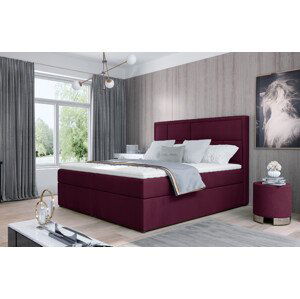 Boxspring Meron Rozměr: 140 x 200 cm, látka: MatVelvet 68