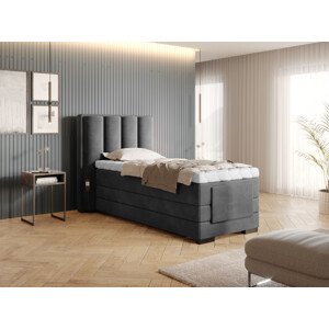 Boxspring Veros 90 Rozměr: 90 x 200 cm, látka: Loco 6